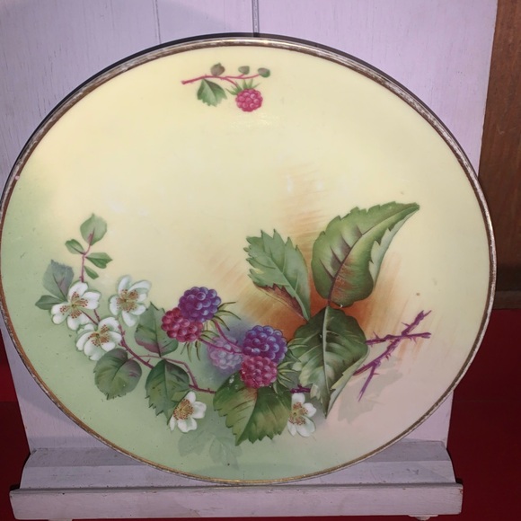 Antique J&C Bavaria Hand Painted Porcelain Plate 9.5” - Picture 2 of 7